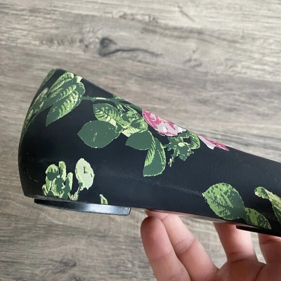 Vivienne Westwood Anglomania Melissa Floral Flats Orb Shoes - Picture 9 of 16